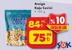 AMİGO KAJU CEVİZİ 150 G